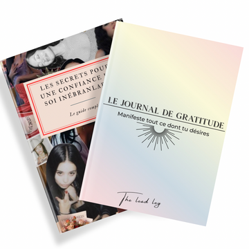 PACK Le Journal de Gratitude + Ebook Confiance en Soi